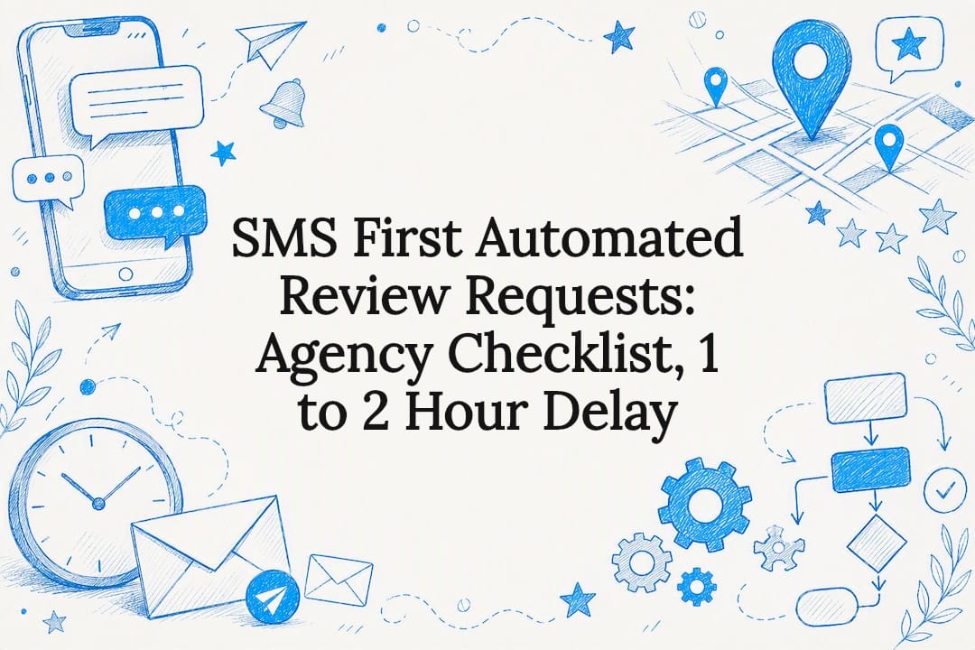 SMS First Automated Review Requests: Agency Checklist, 1 to 2 Hour Delay