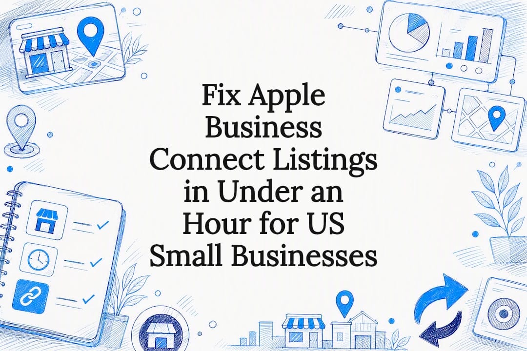 Fix Apple Business Connect Listings in Under an Hour for US Small Businesses
