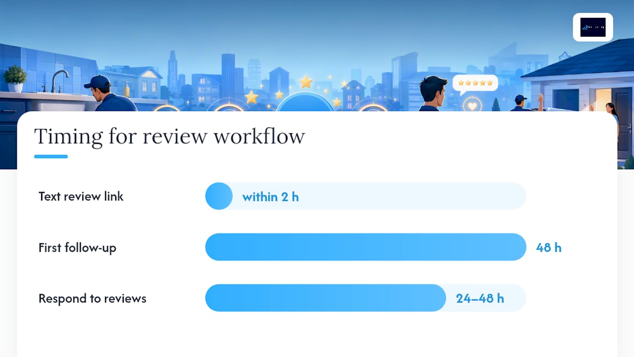 How Many Reviews Does a Plumber Need to Rank Well? — overview diagram