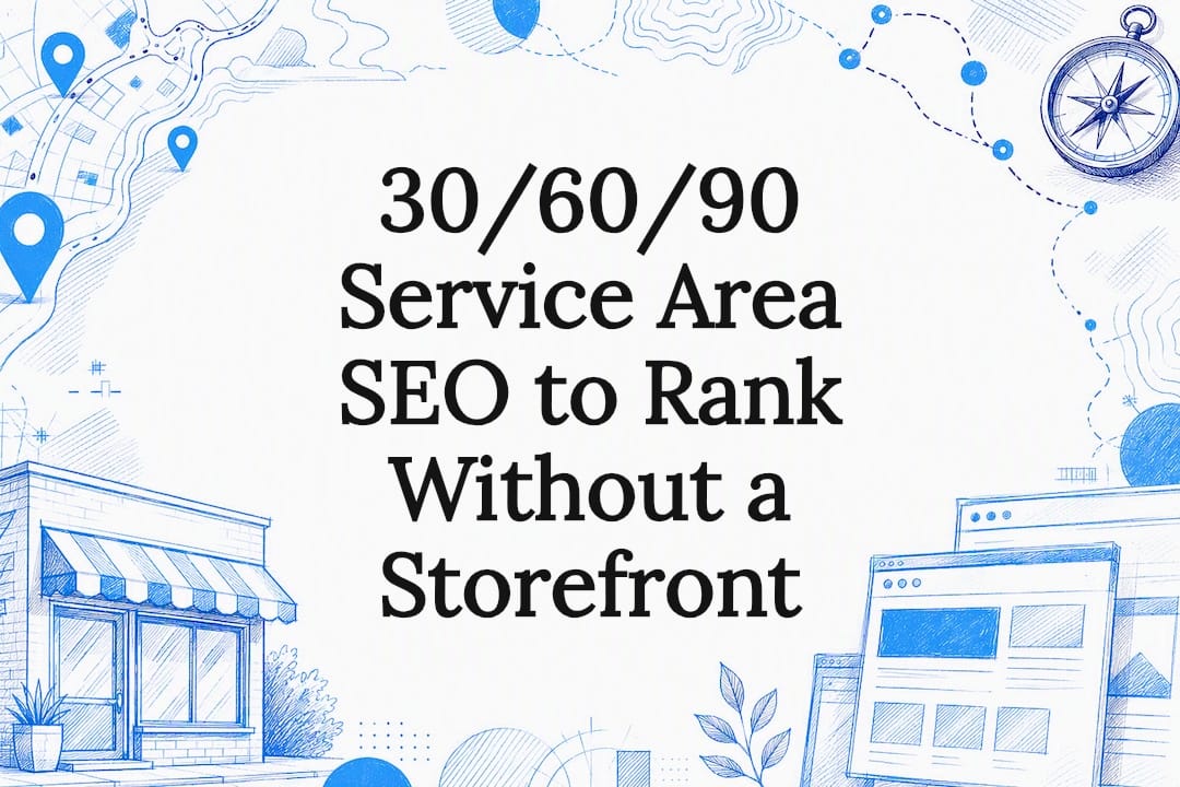 30/60/90 Service Area SEO to Rank Without a Storefront