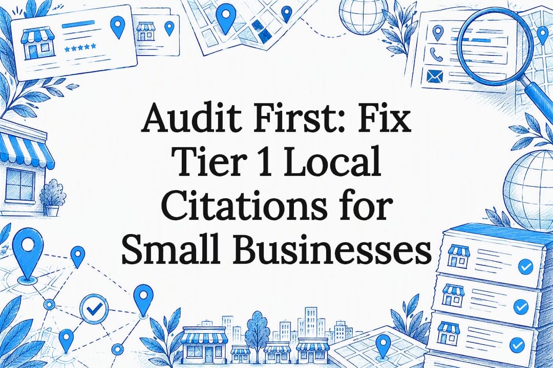Audit First: Fix Tier 1 Local Citations for Small Businesses