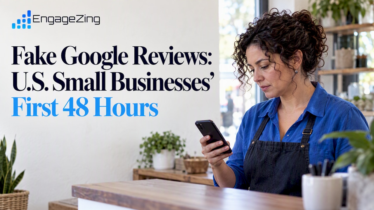 Fake Google Reviews: U.S. Small Businesses’ First 48 Hours